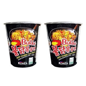 Nouilles instantanées Samyang Buldak de haute qualité, 2x épicées, saveur poulet extrêmement piquant, 70g, certifiées halal, processus de friture, emballées en boîte - Product Image 2