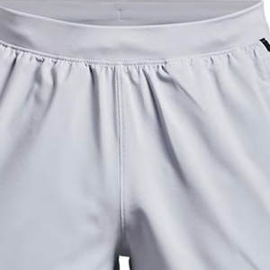 กางเกงขาสั้นสำหรับออกกำลังกายแนวสตรีทสำหรับผู้ชายกางเกงโพลีเอสเตอร์ระบายอากาศได้ดีผ้าซับในซับเหงื่อผ้าโพลีเอสเตอร์แบบปรับแต่งโลโก้ได้สีพื้น - Product Image 4