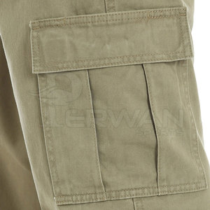 Pantalones de entrenamiento al aire libre ligeros de algodón 100% para hombres de talla grande estilo callejero pantalones y ropa de cintura media para hombres - Product Image 6