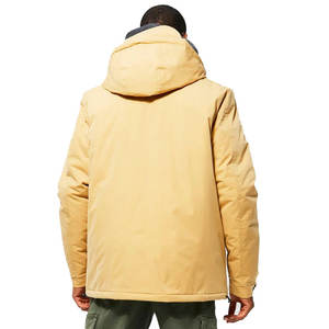 Chaqueta Parka ecológica de alta calidad para hombre, chaqueta acolchada con cremallera larga y área de bolsillo - Product Image 2