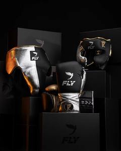 Ensemble de Boxe Professionnel en Cuir de Qualité Supérieure Tendance 2025 avec Casque Coquille Lacé Respirant et Anti-Humidité pour Arts Martiaux - Product Image 6