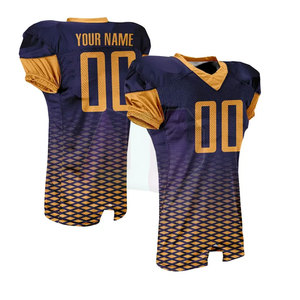 ชุดกีฬาทีมสมัยใหม่ ดีไซน์ระบายอากาศได้ดี ชุดอเมริกันฟุตบอลชาย แขนสั้น ช่วยเพิ่มความยืดหยุ่นในการเคลื่อนไหว - Product Image 2