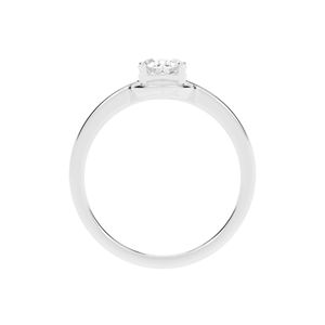 Bague en argent avec diamants de laboratoire-Bijoux de luxe durables pour chaque occasion bague de fiançailles - Product Image 3