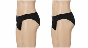 Quick Dry Embossed Thong <b>Panties</b> for Adults Nylon Spandex Soft Stretch <b>Seamless</b> Design Moisture Wicking Underwear for Daily Wear - Product Image 3