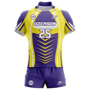 New Design High Quality Rugby Uniform Quick Dry Wholesale Rugby Uniform Breathable Rugby Uniform Customization Available - Product Image 5