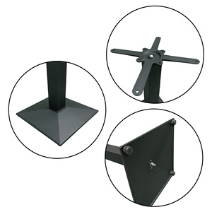Muebles Modernos para Restaurantes y Hoteles con Diseño Personalizado, Tablero de Mesa de Laminado de Alta Presión (HPL) de 70x70 80x80 - Product Image 6