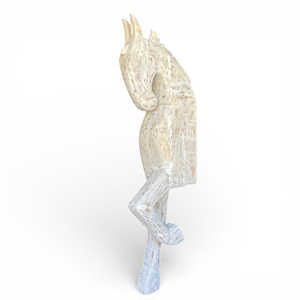 Adorno de Caballo Tallado Estilo Real para Decoración y Accesorios de Oficina - Product Image 1