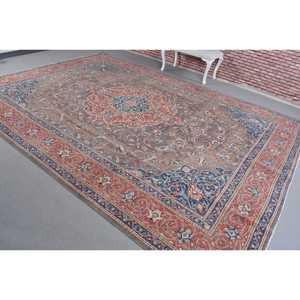 Turkish 0.8x12.8 ft <b>Runner</b> Rug, Vintage Rug, <b>Red</b> Ombr Rug - Product Image 2