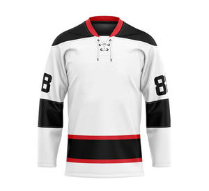 Wholesale Custom Design Breathable Performance Ice Hockey Jerseys for Adults Moisture Wicking <b>Fabric</b> Hockey Wear - Product Image 1