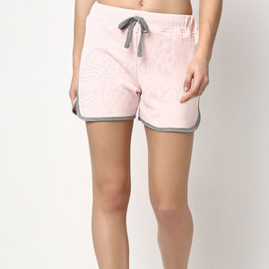 Elegant Women Shorts 100% Cotton Eco-Friendly Soft Breathable Fabric Comfortable Fit <b>Drawstring</b> Waist for Summer Casual Wear - Product Image 2