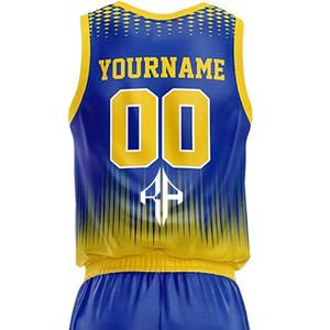 ATLANTIC Venta caliente de los hombres de sublimación de baloncesto conjuntos de alta calidad 100% poliéster precios baratos logotipo personalizado para los hombres - Product Image 5