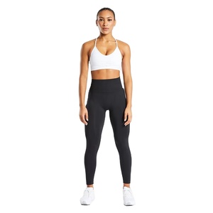 บราไร้ตะเข็บสีขาวสำหรับผู้หญิง ชุดกีฬาและโยคะ บราออกกำลังกายแบบซัพพอร์ตสูง ยืดหยุ่น สวมใส่สบาย เหมาะสำหรับการออกกำลังกายประจำวัน - Product Image 3