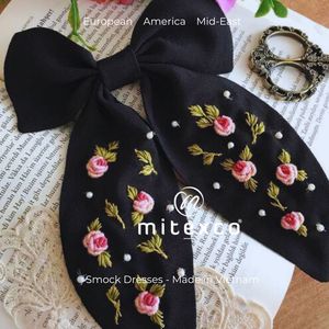Hand Embroidered Headbands for Girls Wholesale Cotton <b>Hair</b> <b>Accessories</b> Made in Vietnam OEM Available - Product Image 1