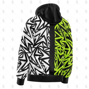 Sweat à capuche d'hiver personnalisé en tricot de coton, couleur unie, décontracté, respirant, texture douce, poche surdimensionnée, nouveauté - Product Image 6