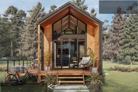 Maison/Cabane Moderne 1 Chambre, 1 Salle de Bain, Toiture à Tuiles, 26'x18' pour Airbnb/Location à Court Terme