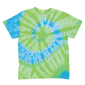 T-shirt Tie Dye à manches courtes et col rond pour femme, haute qualité, Design Unique, prix de gros, grande taille - Product Image 3