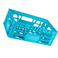 Caisses en plastique durables et polyvalentes DPK49 pour le stockage et le transport sécurisés des assiettes et des bols destinés aux services de restauration et de traiteur