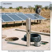 Pompe à eau solaire pour puits profond AC/DC 24v 48v 72v 110v pour puits profond et irrigation