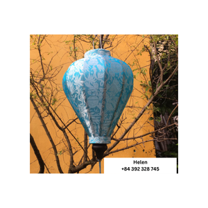 Linterna de seda a buen precio, gran oferta, linterna de seda de la suerte, linterna colgante tradicional vietnamita con varios tamaños y formas - Product Image 2