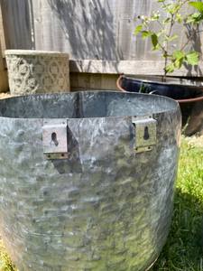 2023 jardinière décorative galvanisée pour jardin extérieur intérieur pour salon hôtel Restaurant centre commercial bureau usage domestique - Product Image 3