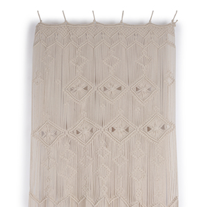 Handmade đám cưới Backdrop macrame rèm làm bằng bông dây tùy chỉnh kích thước và thiết kế - Product Image 2