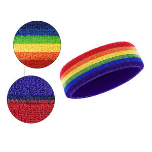 100% Cotton Non-Slip Fashion <b>Headbands</b> for Women Men-Solid Color Running Fitness Yoga Tennis Hair Accessories Professional - Product Image 2