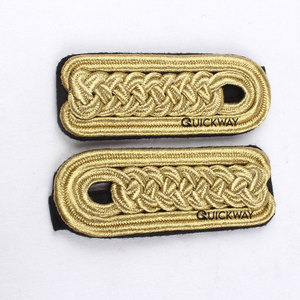 Vente de haute qualité épaulettes uniformes personnalisées épaulettes uniformes de cérémonie épaulettes accessoires de rang uniforme - Product Image 6