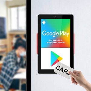 جهاز لوحي لحجز الغرف مثبت على الحائط جهاز لوحي nfc rfid للمستشفى والصالة الرياضية شاشة تعمل باللمس لوحة poe شاشة تعمل باللمس جهاز لوحي مع قارئ rfid - Product Image 1