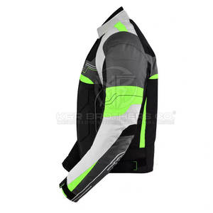 Combinaison de moto 2 pièces avec rembourrage de protection pour la course et la conduite de rue Combinaison imperméable 2 pièces pour moto - Product Image 6