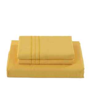 Juego de ropa de cama de tamaño de Color con logotipo personalizado \ sábana profesional de algodón para uso doméstico en hoteles hospitalarios - Product Image 1