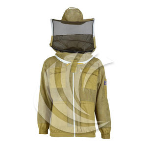 Traje de Apicultura Resistente a Picaduras, Chaqueta Protectora Transpirable con Malla Ventilada, Protección UV 50+, Secado Rápido, Características Antibacterianas - Product Image 4