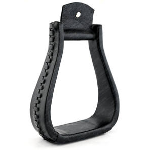 Housses d'étriers pour chevaux de qualité supérieure Étrier de dressage en cuir Étriers équestres occidentaux Cheval en aluminium Équipement d'équitation anglais - Product Image 1