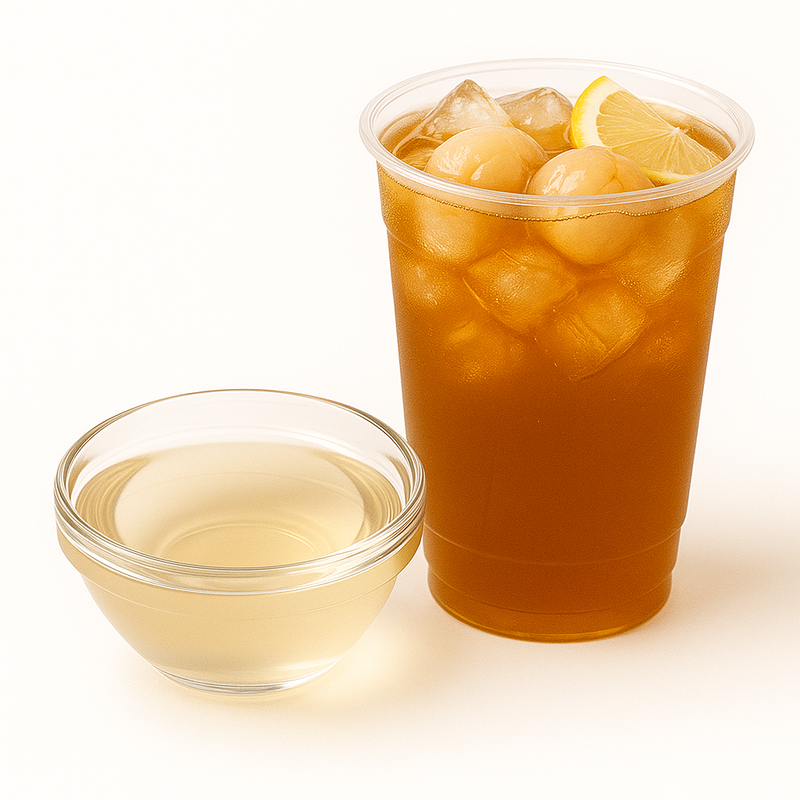 Hot Sale Lychee Flavored Fruit Syrup