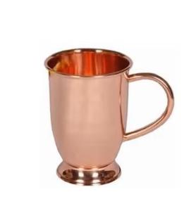 Jarra de cerveza de acero inoxidable chapada en cobre antiguo con mango de latón Taza de cobre de diseño grabado hecho a mano para fiesta de cerveza de vino - Product Image 6