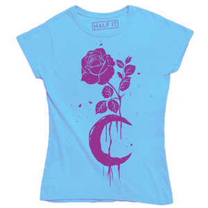 Camiseta de media manga de Color sólido de estilo básico para mujer, con cuello prenda superior, manga corta, serigrafiada, camiseta de talla grande para mujer - Product Image 5