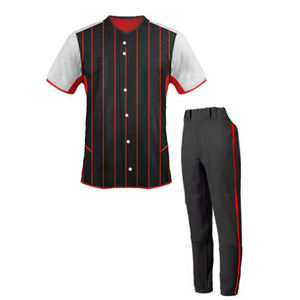 Equipo juvenil sublimación uniformes de softbol Jersey y pantalones cortos Top personalizado Conjunto Combinado de uniforme de béisbol - Product Image 1