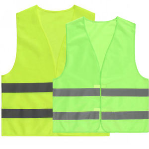 Chaleco DE SEGURIDAD reflectante personalizado para mujeres y hombres, chaleco de alta visibilidad, seguridad con bolsillos y cremallera - Product Image 2