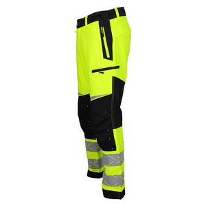 Hi-Vis Reflektierende Multifunktions-Arbeitshosen, Wasserdichte Warnschutzhosen für Bauarbeiter, Sicherheitshosen, Herren-Cargohosen als Arbeitsuniform - Product Image 2
