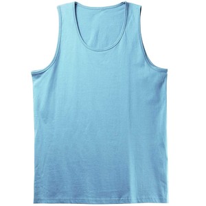 Haute qualité 100% coton Logo personnalisé imprimé hommes surdimensionné Streetwear lourd tricoté respirant sans manches débardeur - Product Image 2