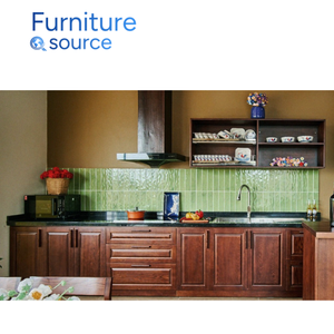 Armoires de cuisine modernes de luxe avec solutions de stockage efficaces pour les appartements d'hôtel et les cuisines résidentielles produites au Vietnam - Product Image 2