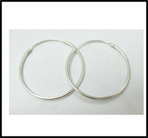 Usine de vente en gros de bijoux de conception de boucles d'oreilles en argent 925 en Thaïlande - Product Image 1