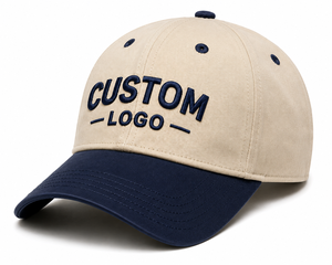 Casquette de baseball personnalisée avec logo, bicolore, brodée, à fermeture snapback, ajustable, pour équipe sportive - Product Image 3