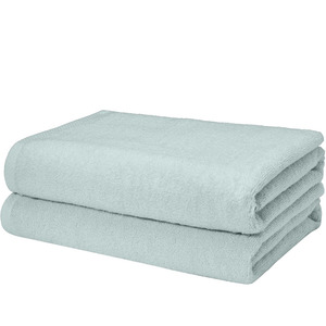 Logo personnalisé broderie 500gsm microfibre serviette de bain durable 80x200 coton éponge pour hôtels 100% coton - Product Image 1