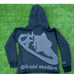 Sudadera con capucha y forro polar de algodón 100% con servicio OEM para adultos, novedad con cremallera térmica, estampado de logotipo personalizado para otoño - Product Image 6