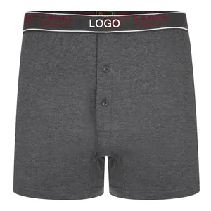 Fashion high quality breathable men's underwear hot seller printing and embroidery cotton clothes direct supplier from BD