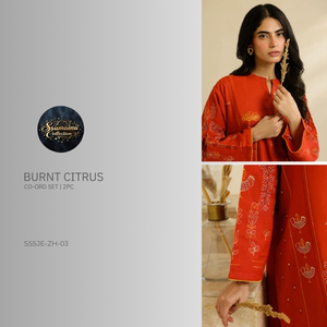 Ssumaira Collection Présent Sahar Pret Essentials - RTW Jacquard 2pc Kameez Salwar Anarkali Robes - Product Image 4