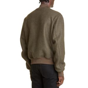 2025 hommes lourds de haute qualité Letterman veste usine en gros hiver en plein air bombardier porter - Product Image 4