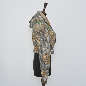 Sudadera con capucha de sublimación pesada para hombre de algodón preencogido 480 Gsm 100% de gran tamaño con estampado personalizado Digital de camuflaje para exteriores - Product Image 3
