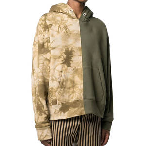 เสื้อฮู้ดผ้ามัดย้อมสำหรับผู้ชายเสื้อฮู้ดย้อมสีแบบกำหนดเองวัสดุมีขนาดและโลโก้ได้ตามต้องการ - Product Image 4