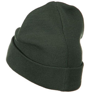 Bonnets unisexes personnalisés de qualité supérieure, bonnets d'hiver en tricot uni, bonnets de sport avec logo, bonnets en coton pour hommes, femmes et adultes - Product Image 3